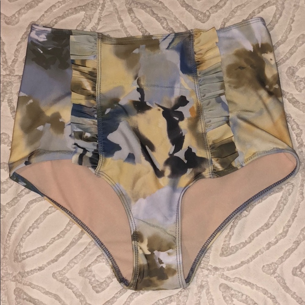 Kortni jeane high waisted swim bottoms